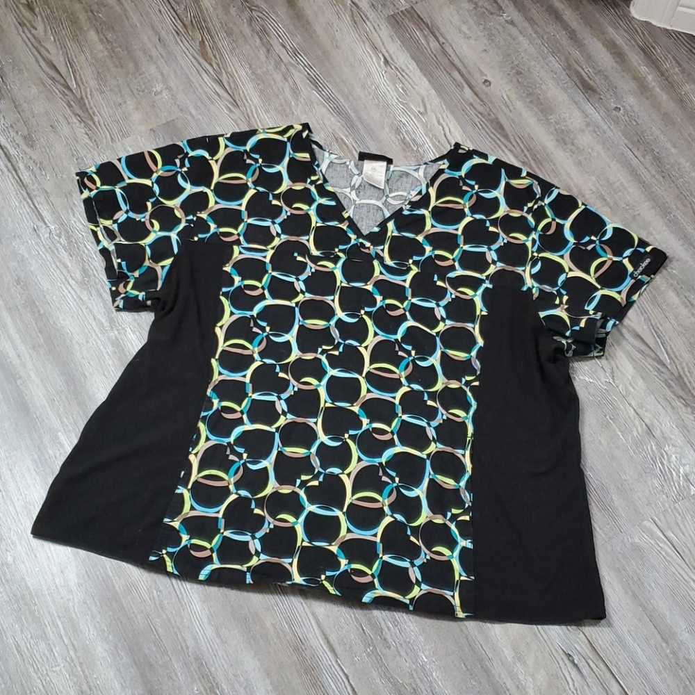 Scrub top-3 XL